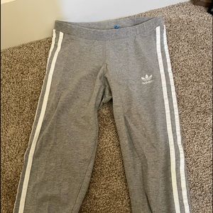 Adidas lady’s leggings stripes